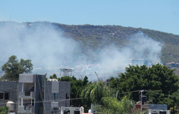 Se registra nuevo incendio forestal en zona de Bugambilias