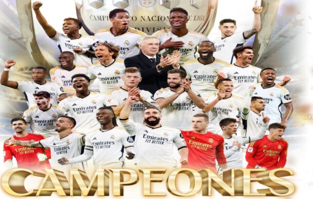 ¡Real Madrid es Campeón de La Liga!