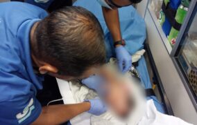 Muere recién nacido localizado en bote de basura en Ecatepec