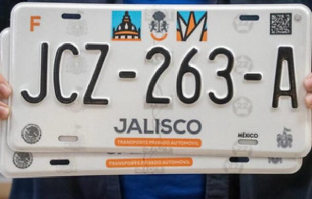 Presentan nuevas placas vehiculares para Jalisco