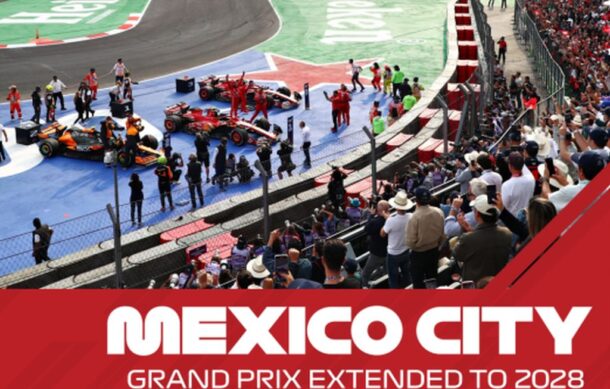 Aseguran Gran Premio F1 de la Ciudad de México hasta el 2028