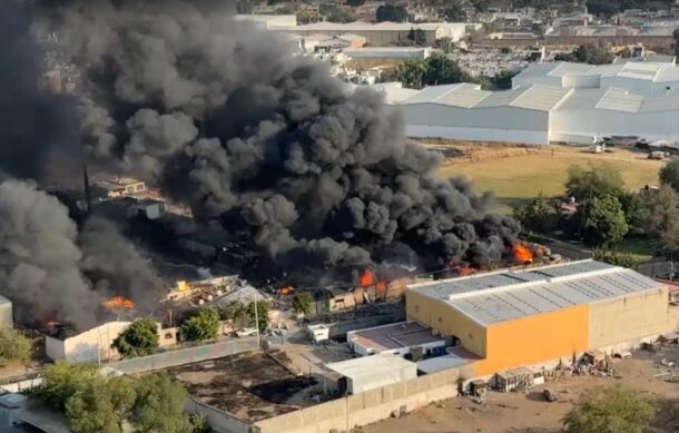 Reportan 13 lesionados tras explosión e incendio en El Álamo Industrial