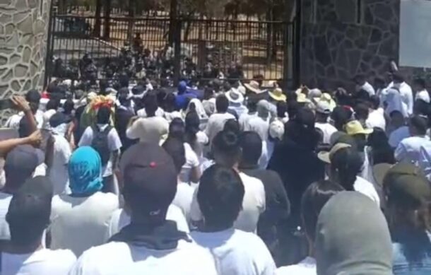 Se manifiestan en contra del Ejército y la GN en Jamay