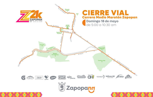 Todo listo para el 21k de Zapopan; habrá cierres viales