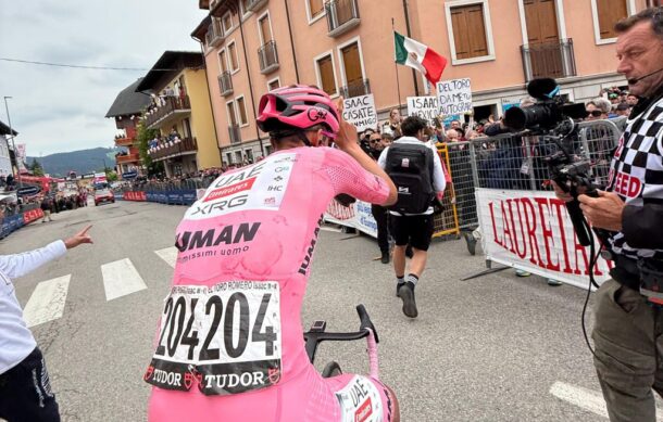 Isaac del Toro cumple una semana como líder del Giro de Italia