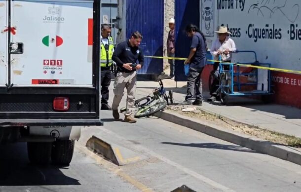 Muere ciclista arrollado en Zapopan