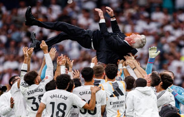 Gana el Real Madrid en emotivo adiós de Ancelotti