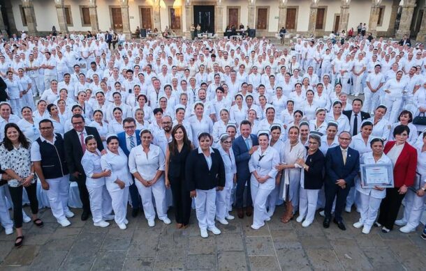 Reconocen en Jalisco la labor del personal de enfermería