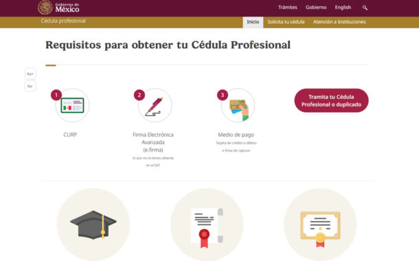 Simplifican trámite de cédula profesional con nuevo sistema en línea