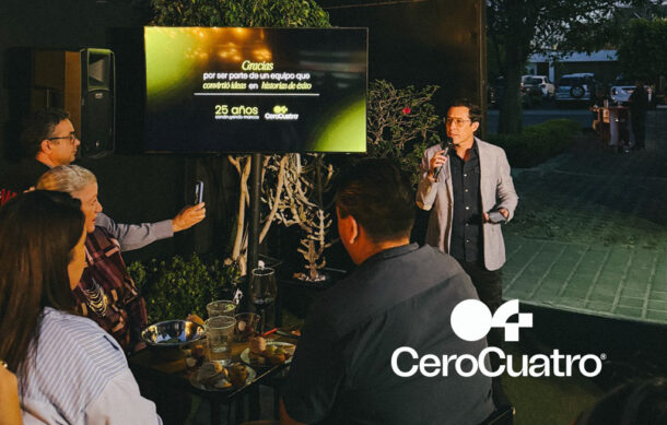 CeroCuatro celebra 25 años de construcción creativa y valor estratégico
