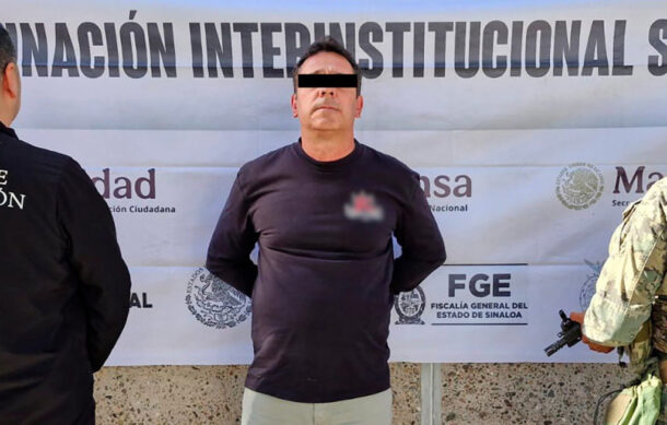 Detienen en Culiacán a “Chuy”, presunto operador del Cártel de Sinaloa con orden de extradición