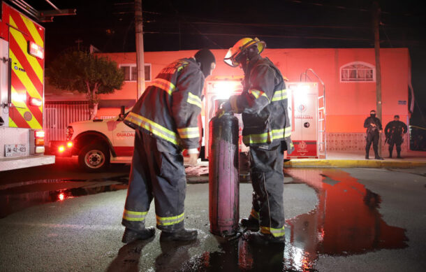 Hombre sufre graves quemaduras tras incendio en vivienda de Guadalajara