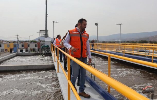 Tlajomulco duplica capacidad de planta de tratamiento
