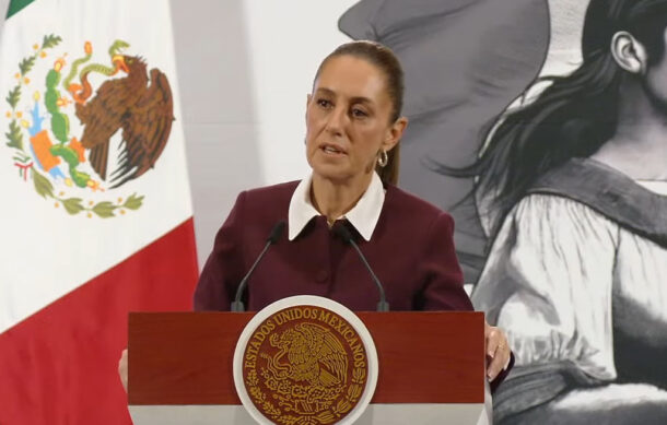 Rechaza Sheinbaum que haya crisis migratoria en México
