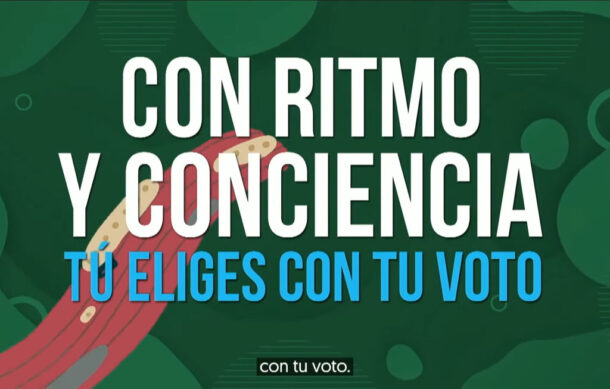 Sheinbaum lanza cumbia para promover voto ciudadano en elección judicial del 1 de junio