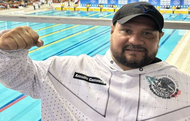 Arnulfo Castorena cumple y gana plata ante su gente