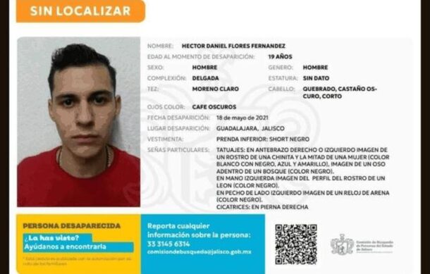 Colectivos realizan jornada de búsqueda de Héctor Daniel