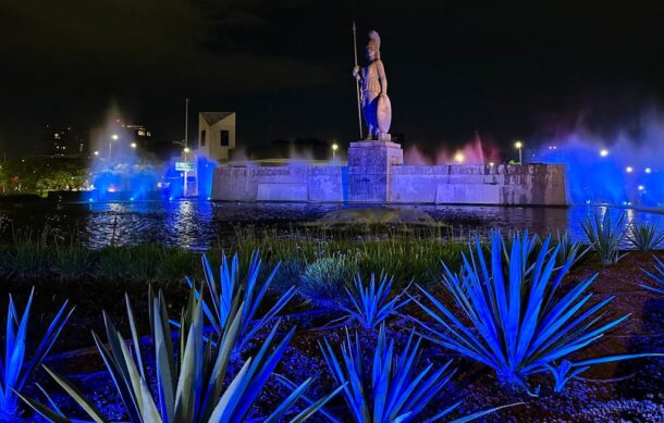 GDL ilumina espacios públicos por el Día Mundial del Refugiado