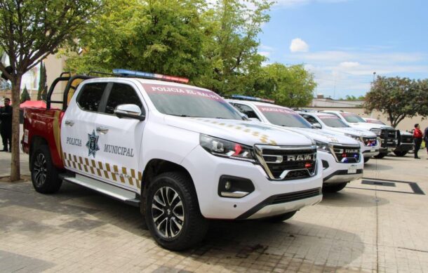 Refuerzan a la Policía de El Salto con nuevas unidades y equipo táctico