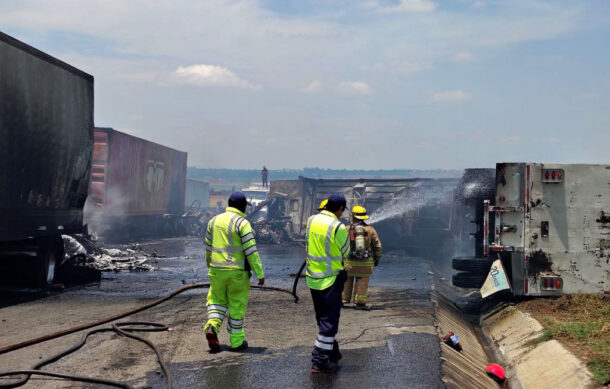 Choque en autopista Lagos-Tepatitlán deja saldo de un muerto