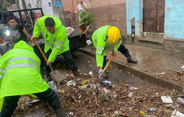 Tormenta deja 442 viviendas afectadas en Guadalajara; basura, factor agravante