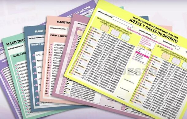 Cada votante en elección judicial recibirá seis boletas federales