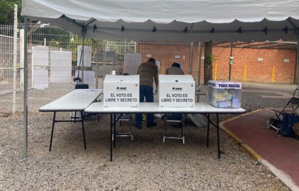 Participación menor al 10% en casilla de avenida Las Rosas