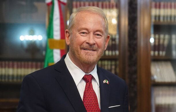 Embajador de EU urge a México a reforzar alianza ante amenazas globales y crisis fronteriza