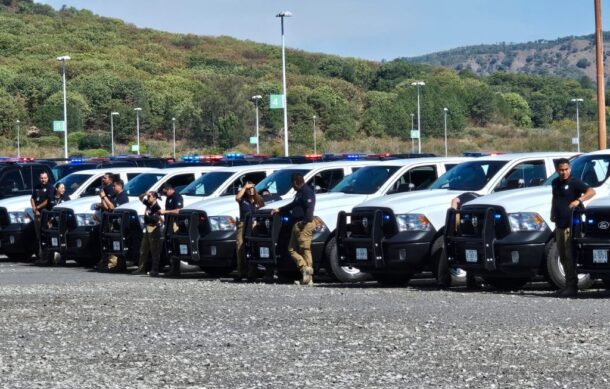 Realiza Jalisco primera entrega de nuevas unidades policiales
