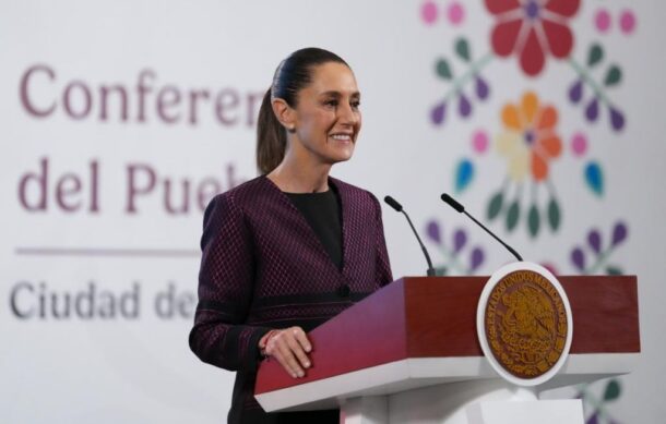 Reitera Sheinbaum que no alentó protestas violentas en EU