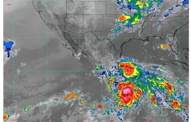 “Erick” ya es huracán y esta noche podría tocar tierra entre Oaxaca y Guerrero