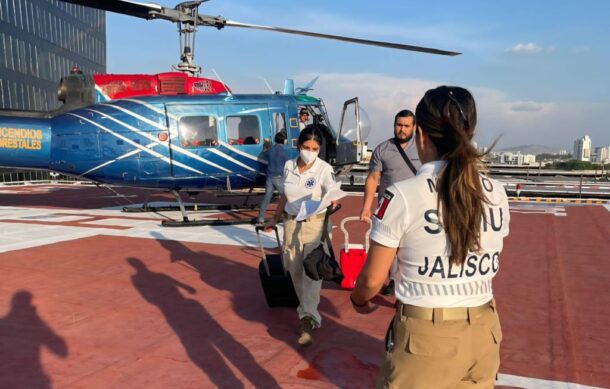 Traslado aéreo de órgano salva vida en Guadalajara