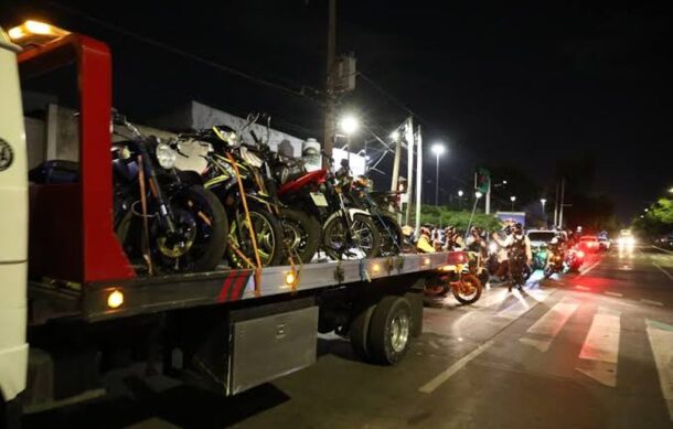 Operativos contra motos irregulares dejan 35 detenidos con orden de aprehensión