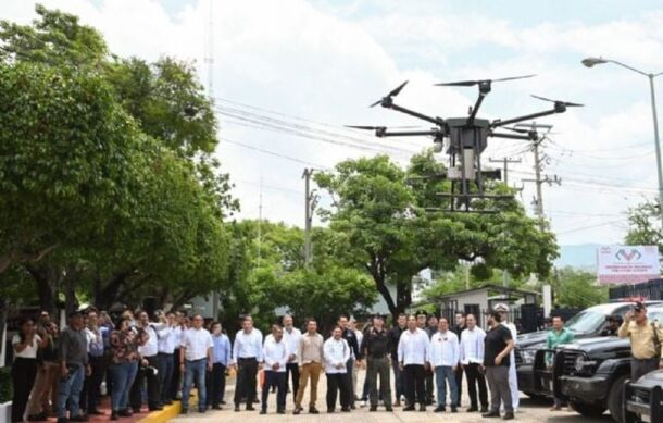 Presentan en Chiapas primera flota de drones artillados para vigilancia fronteriza
