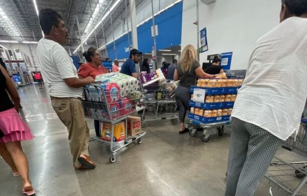 Se registran compras de pánico en Acapulco por huracán “Erick”