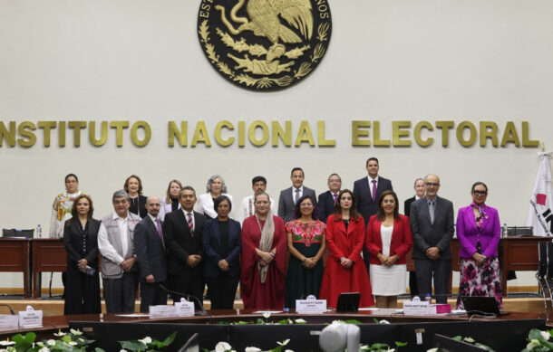 El INE cumplió con la voluntad del pueblo, asegura Taddei tras validar elección judicial