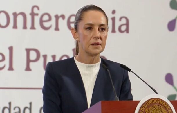 Fue una buena conversación, Sheinbaum sobre llamada con Trump