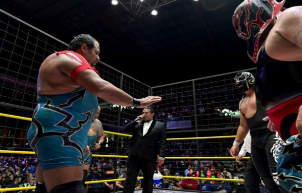 Los hermanos Trueno pierden la mascara en función de aniversario en la Arena Coliseo