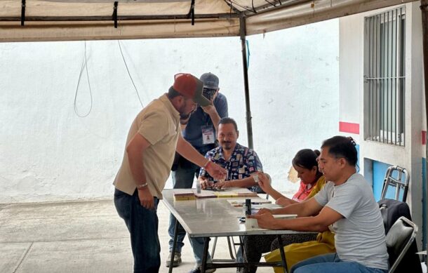 Jornada electoral en Tonalá transcurre con puntos de buena participación: Sergio Chávez