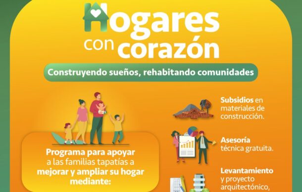 Promueven programa “Hogares con Corazón” para construir viviendas