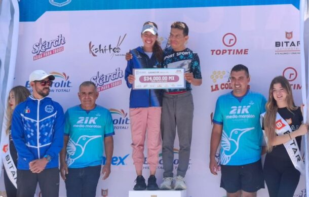 Los hermanos Fanny e Israel Oropeza Vázquez ganan el 21K de Tlaquepaque