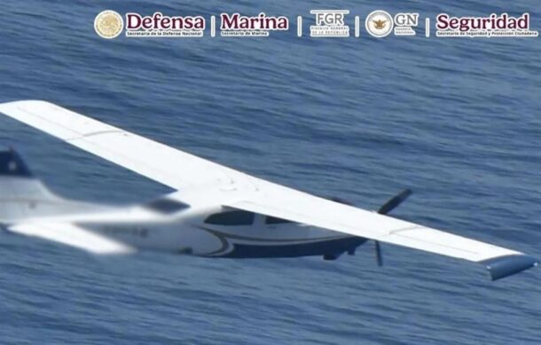 Intercepta aeronave con 427 kilos de droga en Tecomán, Colima