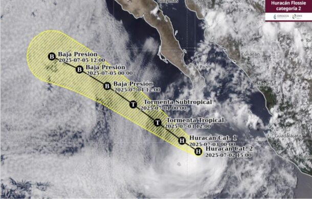 “Flossie” se aleja de México, pero deja lluvias fuertes en el Pacífico