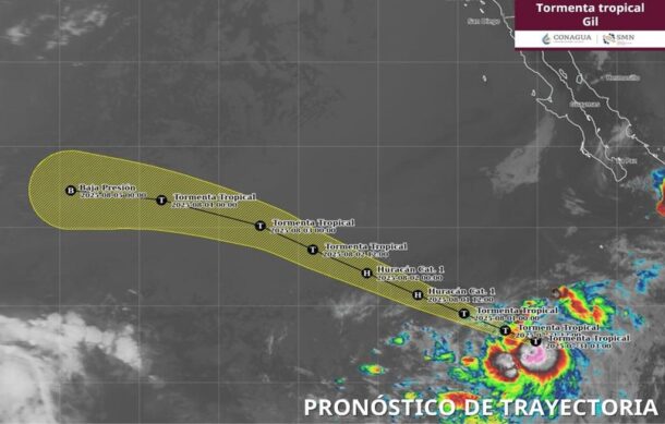 Se forma la tormenta tropical “Gil” en el Pacífico; no representa peligro para México