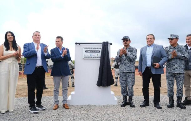 Inicia construcción de nueva base policial en Villa Hidalgo