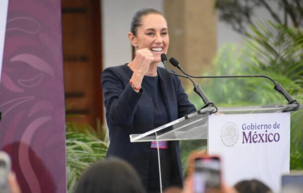 Sheinbaum da banderazo de inicio a programa Abogadas de las Mujeres