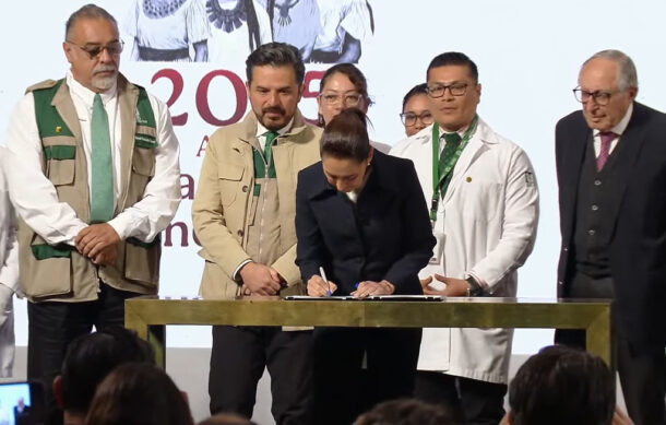 Sheinbaum firma decreto para integrar IMSS Coplamar al régimen ordinario del Seguro Social