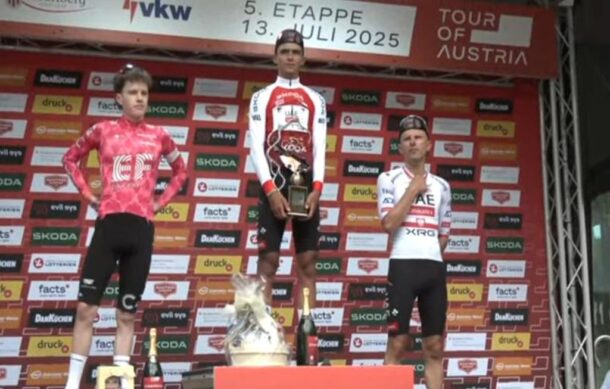 ¡Isaac del Toro es Campeón! El mexicano ganó el Tour de Austria