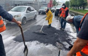 Tlajomulco refuerza bacheo