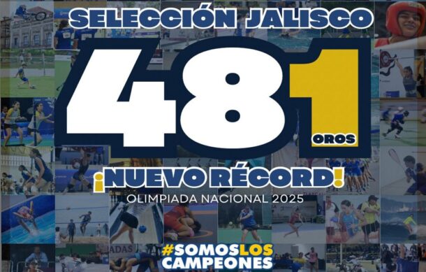Termina Olimpiada Nacional y Jalisco gana título con récord